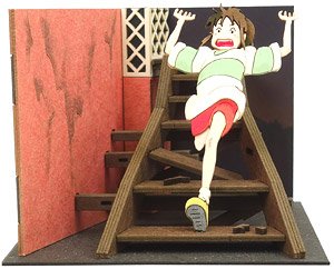 [Miniatuart] Studio Ghibli Mini : Spirited Away Chihiro Running on the Stairs (Assemble kit) (Railway Related Items)