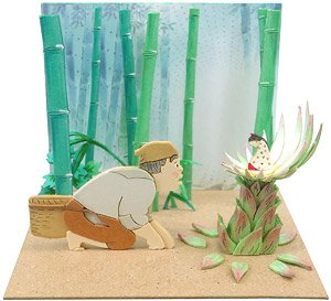 [Miniatuart] Studio Ghibli Mini : The Tale of the Princess Kaguya Birth of Princess Kaguya (Assemble kit) (Railway Related Items)