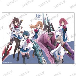 Assault Lily Last Bullet Cloth Poster Legion: Hervarar (Anime Toy)