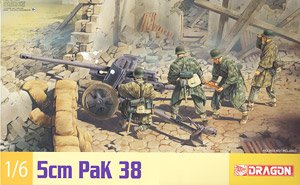 WW.II ドイツ軍 5cm Pak38 対戦車砲 (プラモデル)