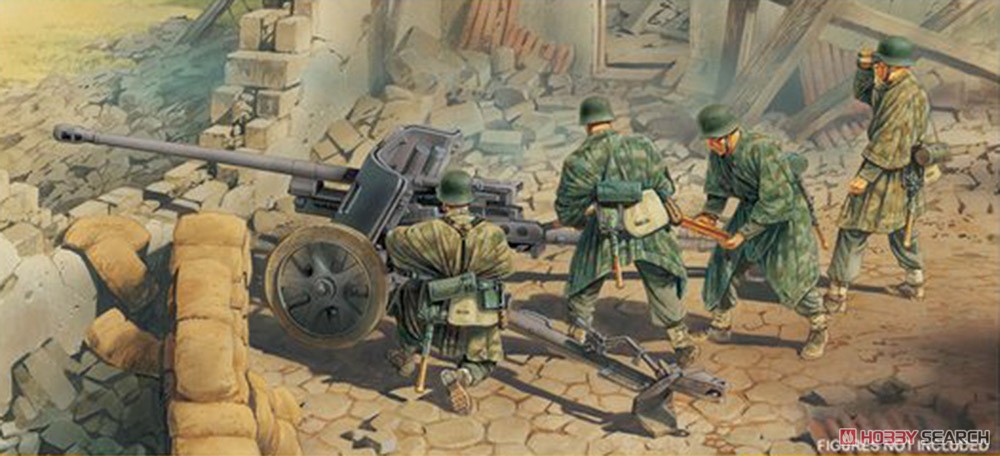 WW.II ドイツ軍 5cm Pak38 対戦車砲 (プラモデル) その他の画像1