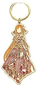 Sword Art Online: Alicization - War of Underworld Stained Glass Style Key Chain Asuna (Anime Toy)