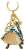 Sword Art Online: Alicization - War of Underworld Stained Glass Style Key Chain Alice (Anime Toy) Item picture1