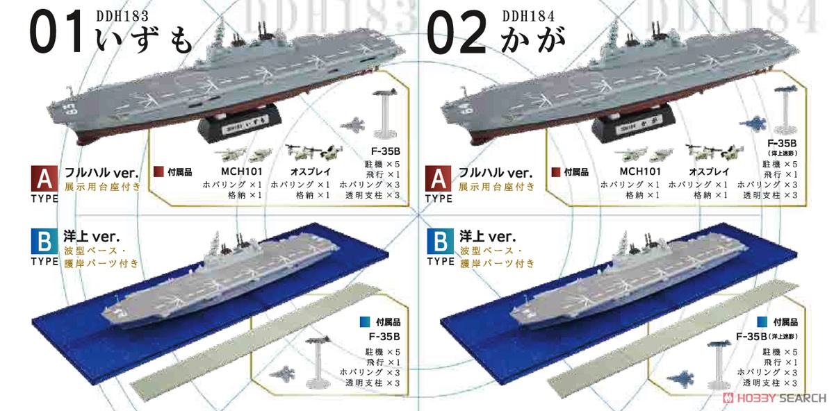 現用艦船キットコレクション ハイスペック 海上自衛隊 いずも型護衛艦 BOX (プラモデル) その他の画像2