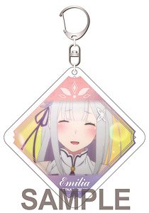 Re:Zero -Starting Life in Another World- 2nd Season Soft Key Ring Emilia (3) (Anime Toy)