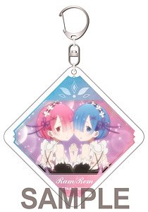 Re:Zero -Starting Life in Another World- 2nd Season Soft Key Ring Rem & Ram (Anime Toy)