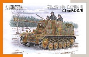 Sd.Kfz 131 Marder II (7,5 cm PaK 40/2) (Plastic model)