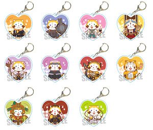 Trading Acrylic Key Ring Fate/Grand Order - Absolute Demon Battlefront: Babylonia x Rascal (Set of 11) (Anime Toy)