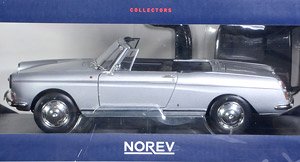 Peugeot 404 Cabriolet 1967 Silver (Diecast Car)