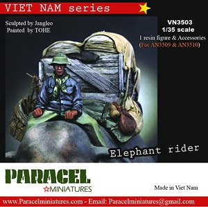 Vietnamese Elephant Rider (Plastic model)