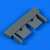 F-14 Tomcat Ecs Heat Exchanger Exhaust Grills (for Great Wall Hobby) (Plastic model) Item picture1