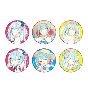 Can Badge [Piapro Characters] 03 Box (Especially Illustrated) (Set of 6) (Anime Toy)