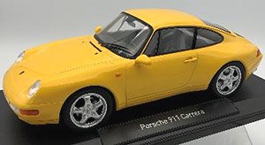 ポルシェ 911 カレラ 1994 イエロー (ミニカー)