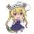 Miss Kobayashi`s Dragon Maid Puni Colle! Key Ring (w/Stand) Tohru (Anime Toy) Item picture2