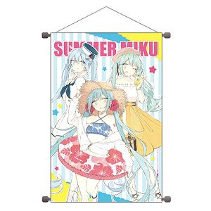 B2 Vertical Tapestry [Piapro Characters] 01 Summer Ver. (Especially Illustrated) (Anime Toy)