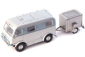 Tatra T805 `Hanzelka und Zikmund` 1953 Silver / Blue (Diecast Car)