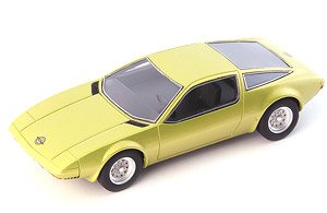 オペル GT/W ジュネーブ コンセプト 1975 イエロー (ミニカー)