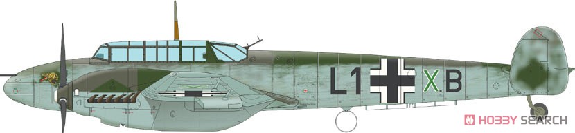 「鷹の日」 Bf110C/D リミテッドエディション (プラモデル) 塗装10
