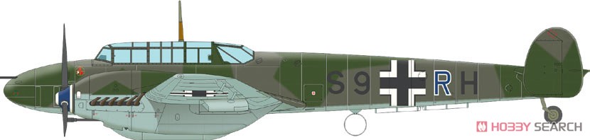 「鷹の日」 Bf110C/D リミテッドエディション (プラモデル) 塗装2