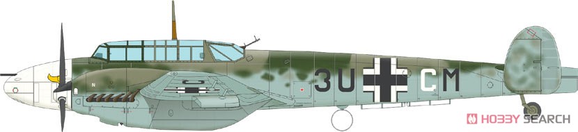 「鷹の日」 Bf110C/D リミテッドエディション (プラモデル) 塗装3