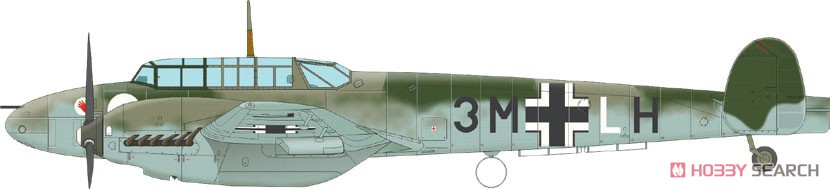 「鷹の日」 Bf110C/D リミテッドエディション (プラモデル) 塗装5