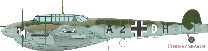 「鷹の日」 Bf110C/D リミテッドエディション (プラモデル) 塗装6