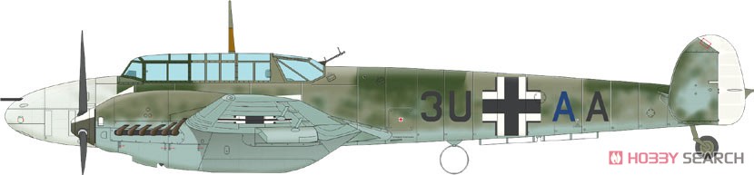「鷹の日」 Bf110C/D リミテッドエディション (プラモデル) 塗装8