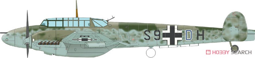 「鷹の日」 Bf110C/D リミテッドエディション (プラモデル) 塗装9