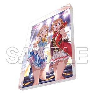 [Love Live!] Series Acrylic Magnet Honoka & Chika [2] (Anime Toy)