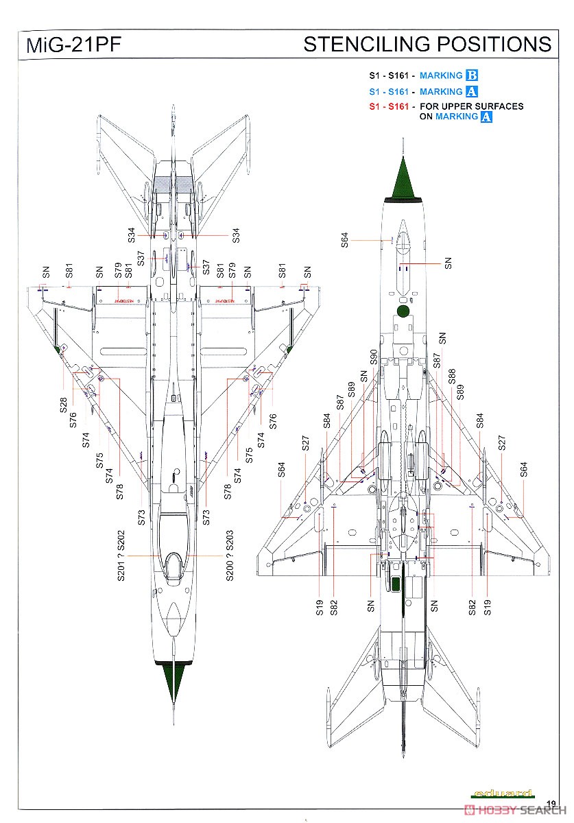 MiG-21PF ウィークエンドエディション (プラモデル) 塗装8