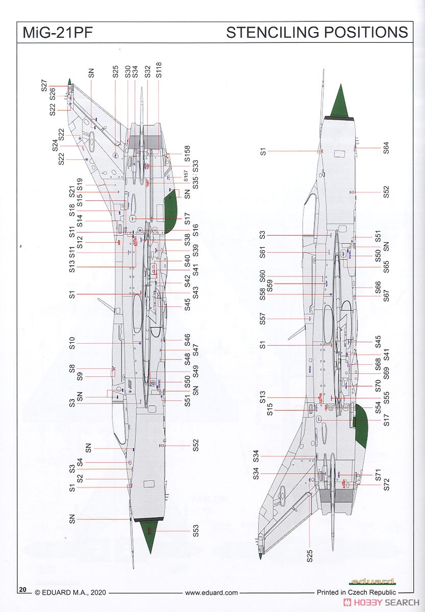 MiG-21PF ウィークエンドエディション (プラモデル) 塗装9