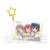 [Love Live! Sunshine!!] Acrylic Key Ring Aqours You & Yoshiko & Ruby [3] (Anime Toy) Item picture1