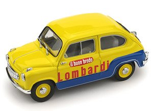 Fiat 600 `Brodo Lombardi` 1960 (Diecast Car)