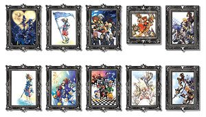 Kingdom Hearts Acrylic Magnet Gallery Vol.1 (Set of 10) (Anime Toy)