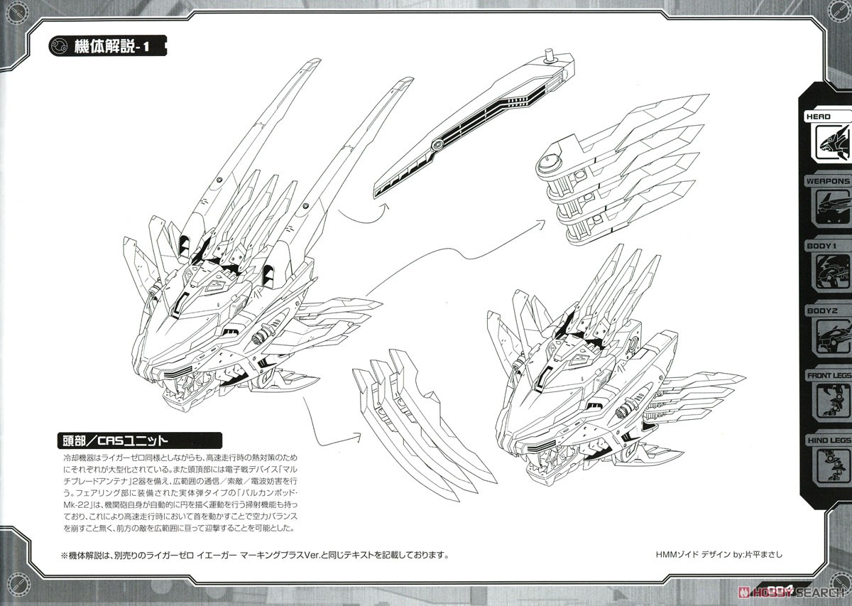 Jager Unit for Liger Zero Marking Plus Ver. (Plastic model) About item4