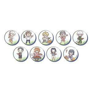 Can Badge [Bungo Stray Dogs] 11 Enjoy a Meal in Summer Ver. Box (GraffArt) (Set of 9) (Anime Toy)