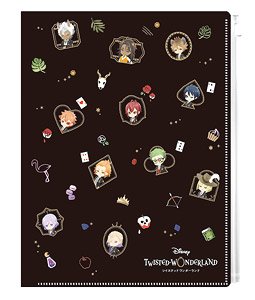 Disney: Twisted-Wonderland 6P Clear File Scattered (Anime Toy)