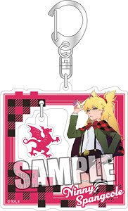 Burn the Witch Acrylic Key Ring w/Charm [Ninny Spangcole] (Anime Toy)