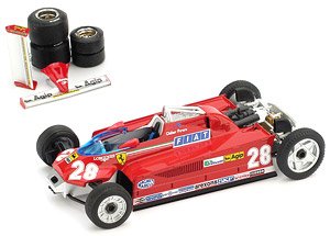 Ferrari 126CK G.P.Monaco 1981 Pironi (Diecast Car)