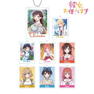 [Rent-A-Girlfriend] Trading Acrylic Key Ring (Set of 8) (Anime Toy)