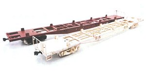 16番(HO) コキ50000 (TR223台車付き 2両セット) ペーパーキット (2両・組み立てキット) (鉄道模型)