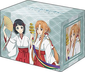 Bushiroad Deck Holder Collection V2 Vol.1182 Sword Art Online: Alicization [Asuna & Suguha] Miko Costume Ver. (Card Supplies)