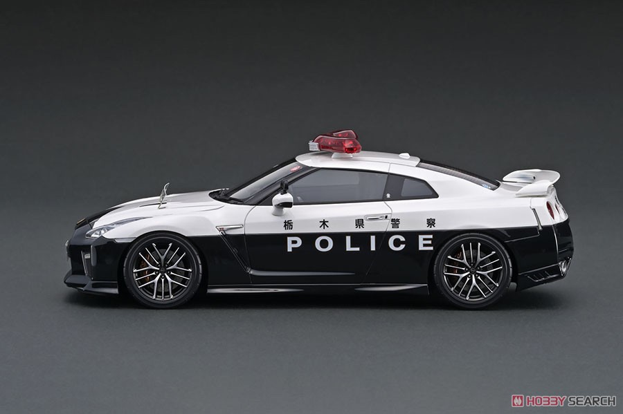 Nissan GT-R (R35) 2018 栃木県警察高速道路交通警察隊車両 ※隊員フィギュア1体 付属 (ミニカー) 商品画像3