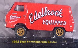 1964 Ford Econoline Van Gasser - Edelbrock Equipped - Bright Red (Diecast Car)