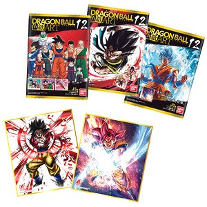 Dragon Ball Shikishi Art12 (Set of 10) (Shokugan)