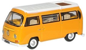 (OO) VW Camper Closed (Yellow/White) (Model Train)