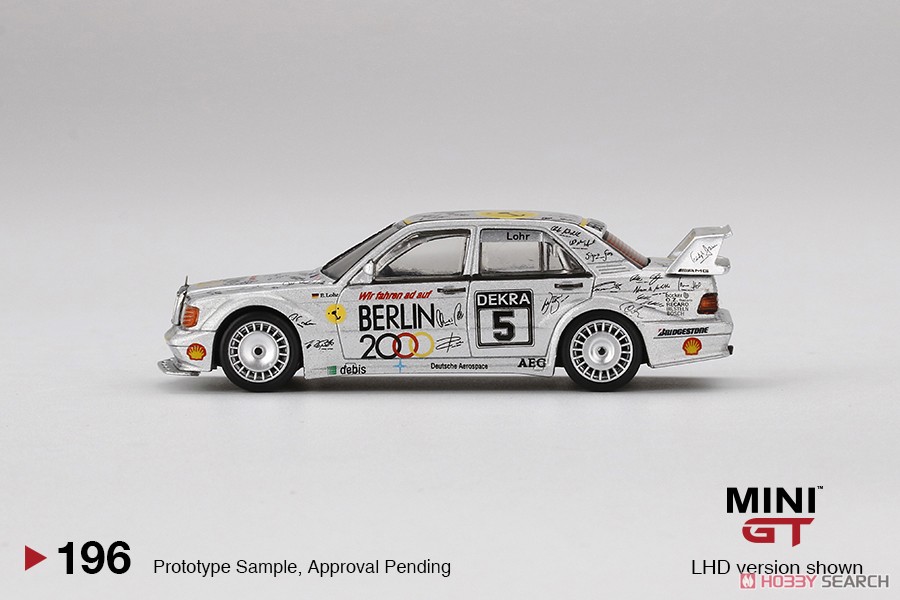 メルセデス ベンツ 190E 2.5-16 エボリューション II DTM Zolder 1992 #5 `Berlin` (左ハンドル) (ミニカー) 商品画像3