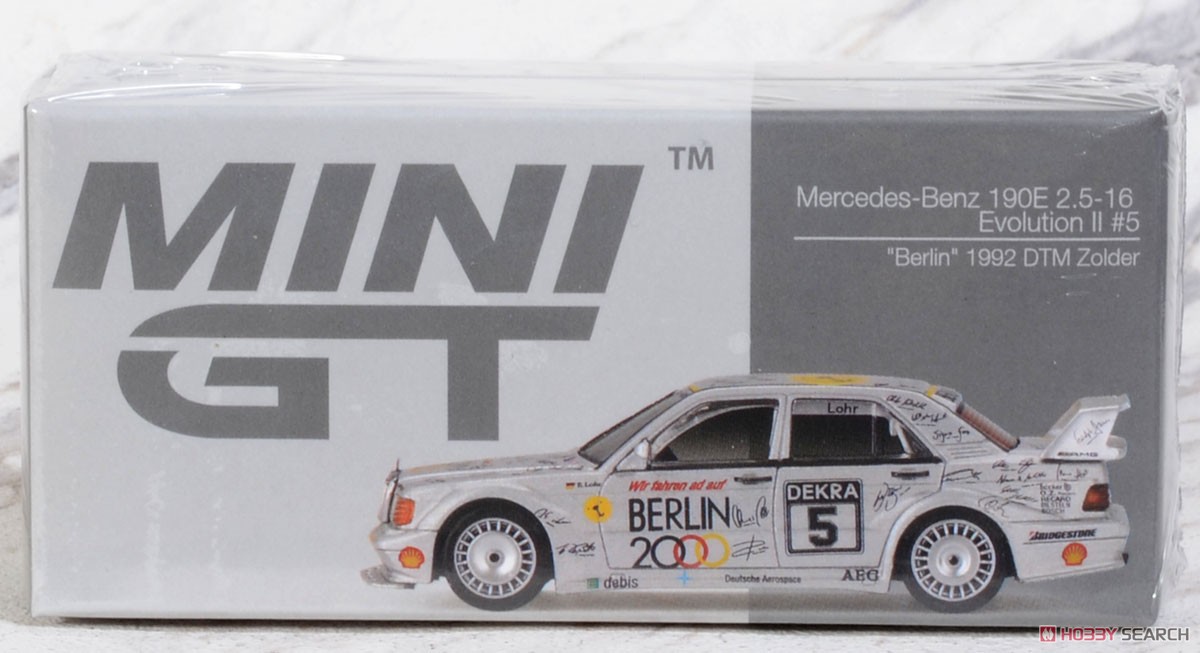 メルセデス ベンツ 190E 2.5-16 エボリューション II DTM Zolder 1992 #5 `Berlin` (左ハンドル) (ミニカー) パッケージ1