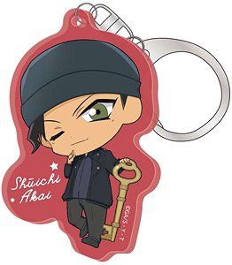 Detective Conan Acrylic Key Ring (Key Akai) (Anime Toy)