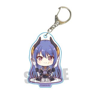 Gochi-chara Acrylic Key Ring Princess Connect! Re:Dive Rei (Anime Toy)